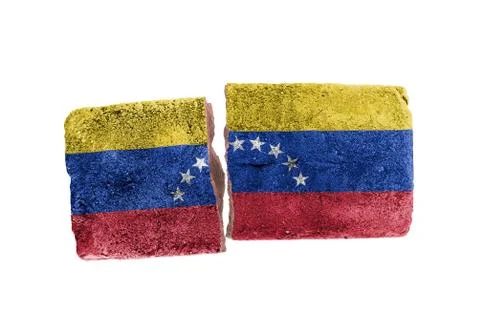 Rough broken brick Ilustración de archivo