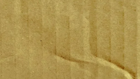 Rough brown cardboard paper background Stock Footage 328082386