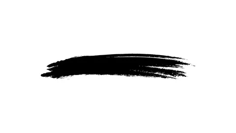 Rough Brush Stroke Video Transition animation. Video stock 336628504