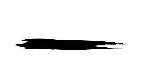 Rough Brush Stroke Video Transition animation. Stock-Footage 336628515