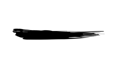 Rough Brush Stroke Video Transition animation. 库存影片 336628524