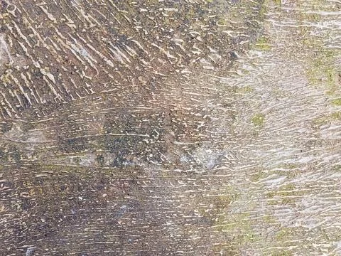 Rough cement floor with scratched surface and weathered texture 스톡 사진