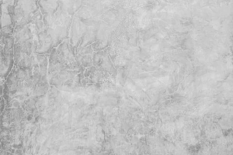 Rough close-up plaster texture with gray cracks for backdrop decoration. Stock Photos