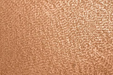 Rough copper back abstract metallic background showing the detail of a rou... Foto stock