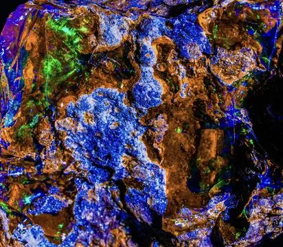Rough Ethiopian Opal surface Foto stock