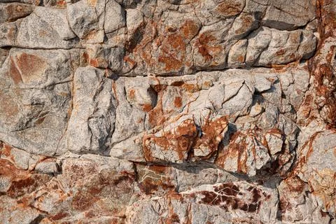 Rough granite stone surface for background, texture Stock Photos