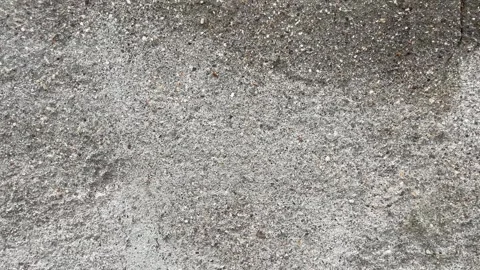 Rough Grey Concrete Surface Texture with Fine Grain Detail, Weathered Cement  Stock Footage 333459870