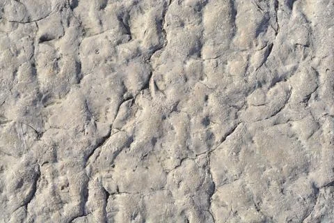 Rough grey stone surface with natural cracks and indents texture Stock Photos