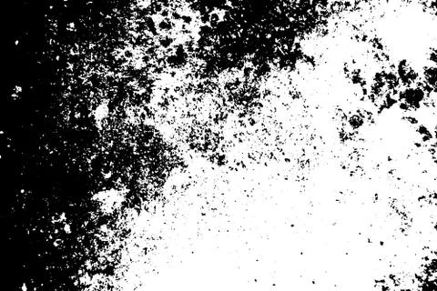 Rough Grunge Urban Background Texture Vector. Monochrome Light Texture of The Stock Illustration