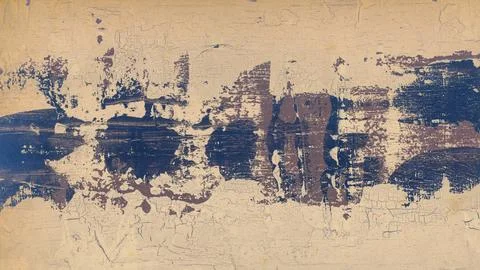 Rough grungy surface with paint Stock Photos