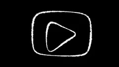 YouTube logo on screen loading. Youtube ... | Stock Video | Pond5