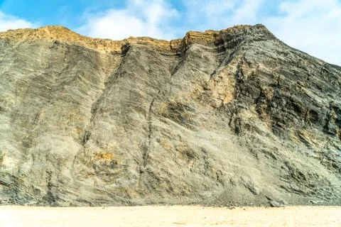 Rough High Mountains In Portugal Stock Photos