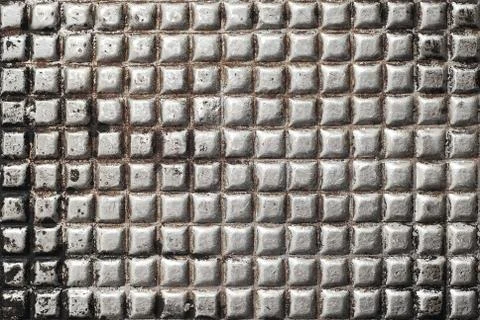 Rough metal surface Stock Photos