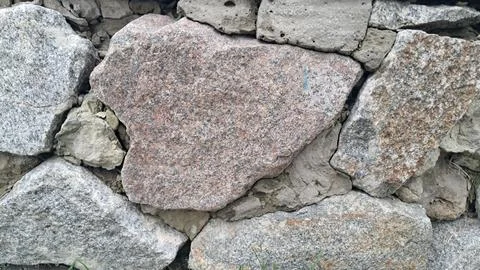 Rough Natural Stone Wall Texture Stock Photos