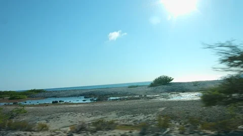 Rough ocean view Stock Footage 87141344