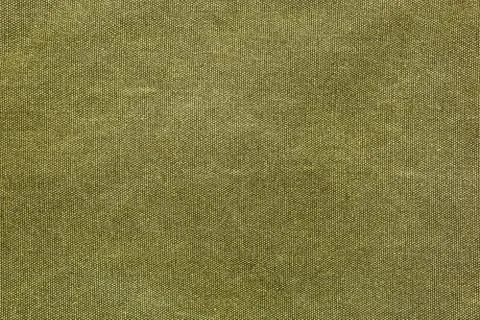 Rough olive canvas texture Stock Photos