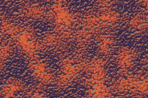 Rough orange wall background - texture of a grungy old wall Stock Illustration