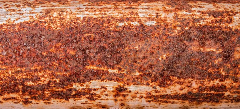 Rough oxide pipe wall  Stock Photos