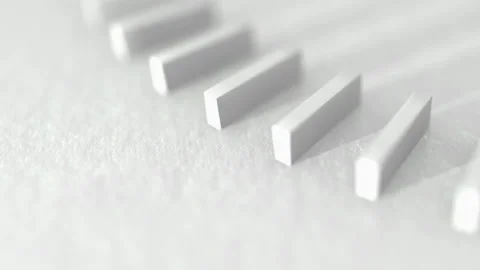 Rough paper texture. Minimalistic white abstract video. Shallow depth of field.  Stock Footage 167913074