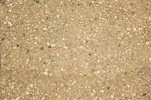 Rough pebble wall texture, aggregate surface Foto stock
