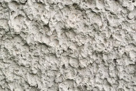 Rough plaster concrete wall for texture and background. Stock Photos
