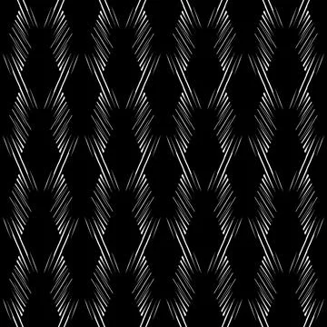 Rough Print (Black, White) 스톡 일러스트