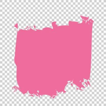 Rough Rectangular Ink Blot Shape rectangle splatter Stock Illustration