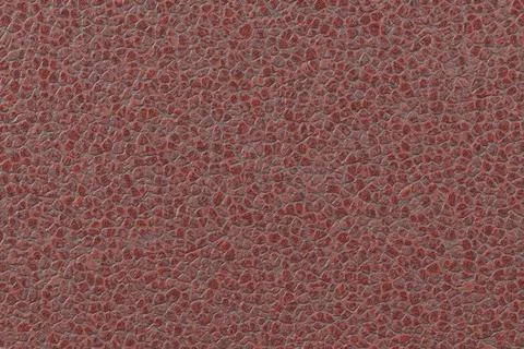 Rough red cracked earth or dry ground texture with dark crevices and uneven Stock Illustration