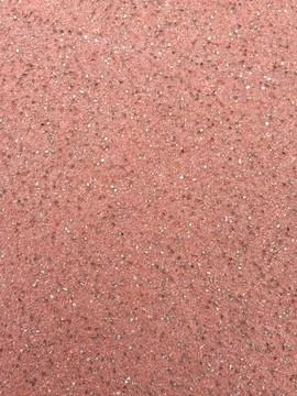 Rough Red Wall Surface with Granular Texture Foto stock