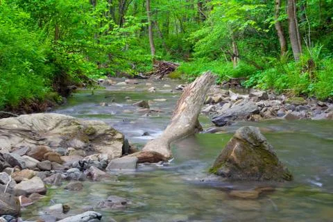 Rough river 스톡 사진