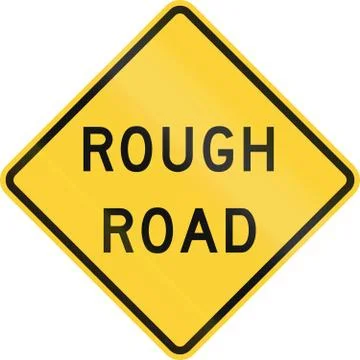 Rough Road Stock Illustration