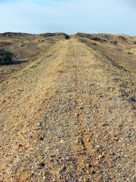 Rough road Foto stock