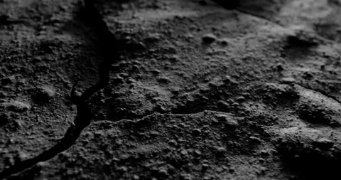 Rough rocky dark surface. Stock Footage 262971252