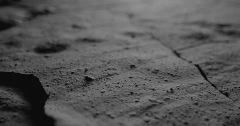 Rough rocky dark surface. Video stock 263546180