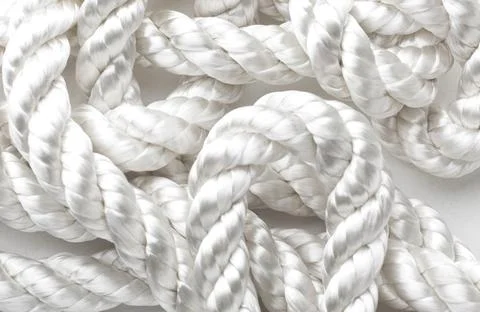 The rough rope texture composition Stock Photos