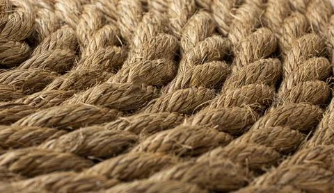 The rough rope texture composition Stock Photos