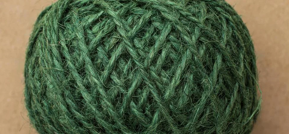The rough rope texture composition Stock Photos