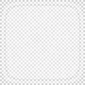 Rough rounded square grunge shape, isolated PNG with transparent background Stock Illustration