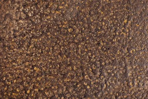 Rough, rust covered textured surface featuring an intricate pattern Stock Photos