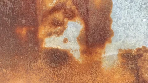 Rough Rusty Stock Footage 301280157