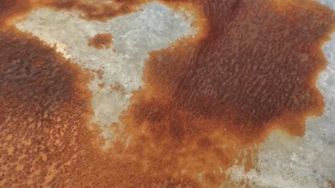 Rough Rusty Stock Footage 301282512