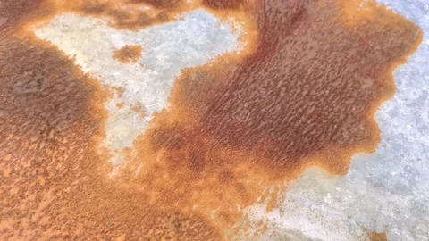 Rough Rusty Stock Footage 301282526