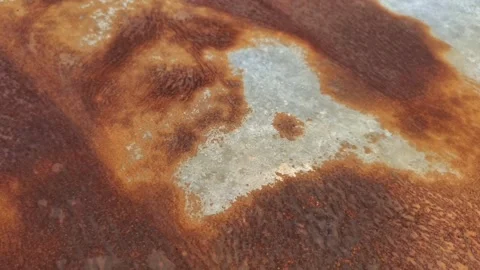 Rough Rusty Stock Footage 301282543