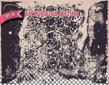 Rough rusty overlay texture with distressed effect. Urban backdrop for site, web Stock Illustration