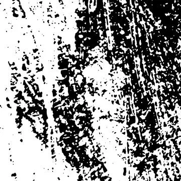 Rough, scratch, splatter grunge pattern design brush strokes. Overlay textu.. Stock Illustration