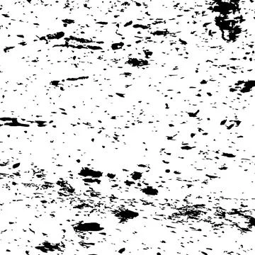 Rough, scratch, splatter grunge pattern design brush strokes. Overlay textu.. Stock Illustration