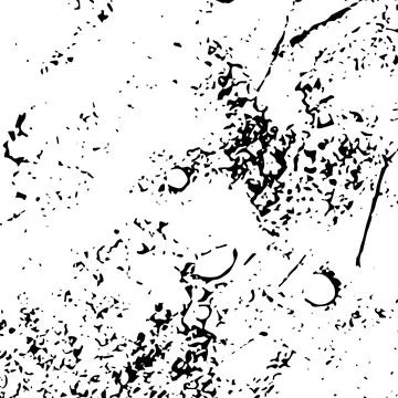 Rough, scratch, splatter grunge pattern design brush strokes. Overlay textu.. 스톡 일러스트