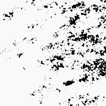 Rough, scratch, splatter grunge pattern design brush strokes. Overlay textu.. Illustrazione stock