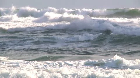 Rough Sea Vídeo Stock 12157366