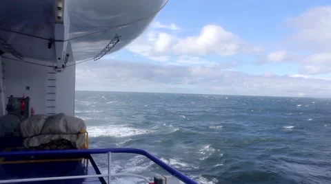 Rough sea Stock Footage 53315054